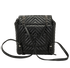 Urban Spirit Chevron Backpack, &pound;2,500, Handbags, Black, Lambskin Leather, Back view